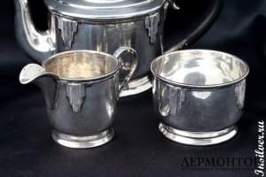 Чайный сервиз Walker and Hall. Серебро 925. Англия