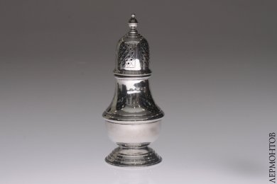 Перечница Israel Freeman amp Son Ltd. Серебро 925. Англия