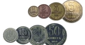 Монеты номиналом 2, 3, 5, 10 рублей и червонцы СССР: тиражные, пробные, юбилейные, местные и с браком