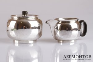 Чайный набор Hansen. Серебро 925. Дания