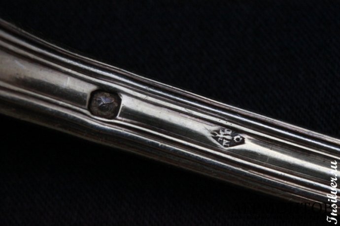 Ложка для сахарной пудры. Серебро 950. Франция