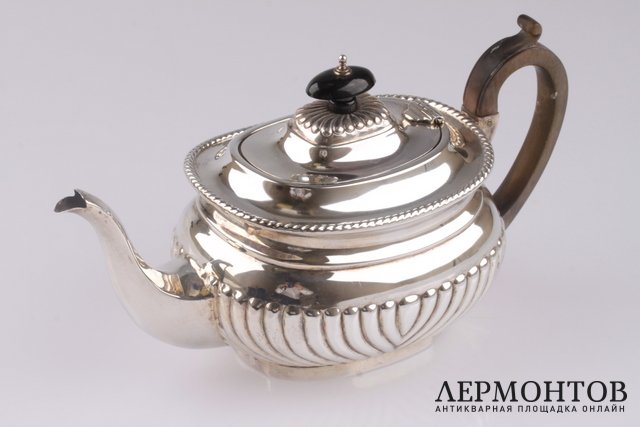 Чайник SWS. Серебро 925. Англия