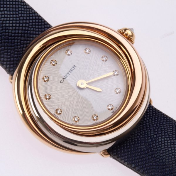 Часы Cartier. Золото, бриллианты. Франция