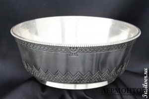 Чаша большая. Братья Грачевы. Серебро 84. Российская империя