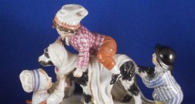 История немецкой фарфоровой статуэтки