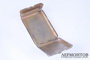 Портсигар в стиле ампир. Серебро 84. Российская империя