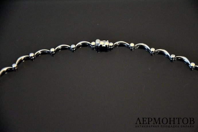 Колье с бриллиантами 1,96 к. Золото 750 пробы. 