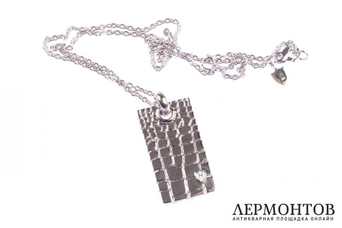 Цепь с подвеской Hoxton. Серебро 925. Англия