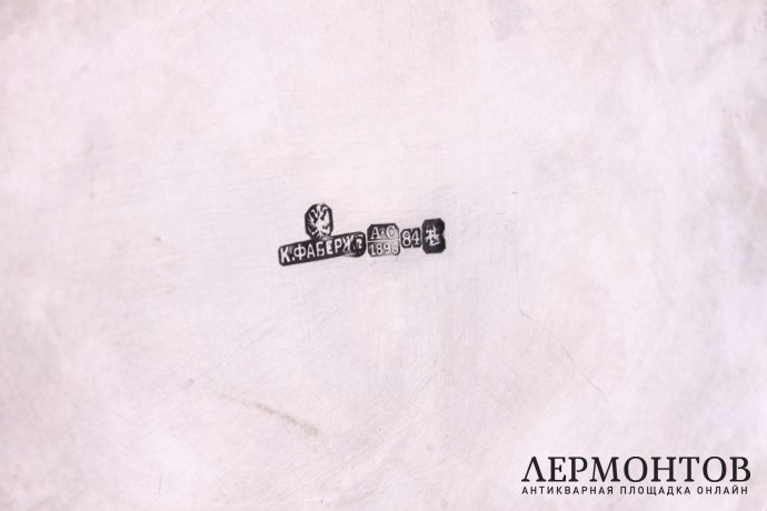 Братина. Серебро 84 пробы. Фирма К. Фаберже. Российская империя, Москва, 1896 г.
