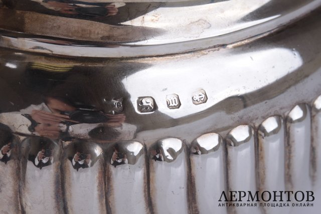 Чайник SWS. Серебро 925. Англия