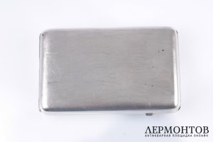 Портсигар в стиле ампир. Серебро 84. Российская империя