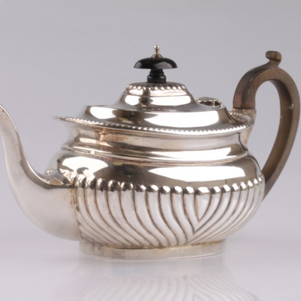 Чайник SWS. Серебро 925. Англия