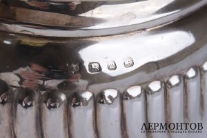 Чайник SWS. Серебро 925. Англия