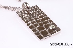 Цепь с подвеской Hoxton. Серебро 925. Англия