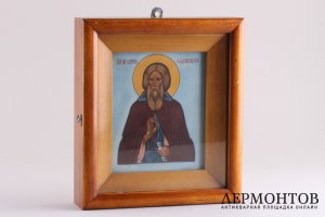 Икона Преподобного Сергея Радонежского. 1983 год.