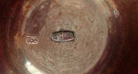 Серебро 800 пробы: применение, цена, клейма