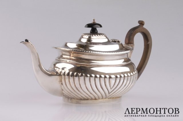 Чайник SWS. Серебро 925. Англия