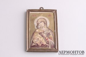 Икона Богоматери "Владимирская" Литография.