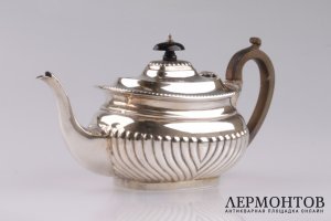 Чайник SWS. Серебро 925. Англия